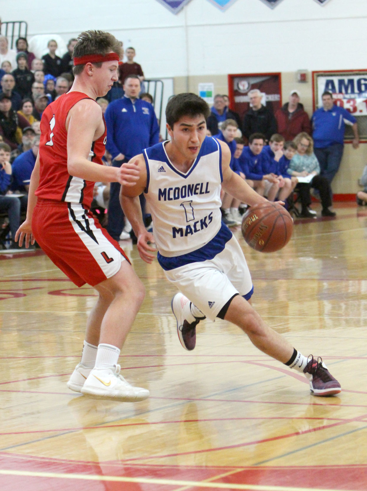 McDonell boys basketball vs Luck at Chi-Hi 3-9-19